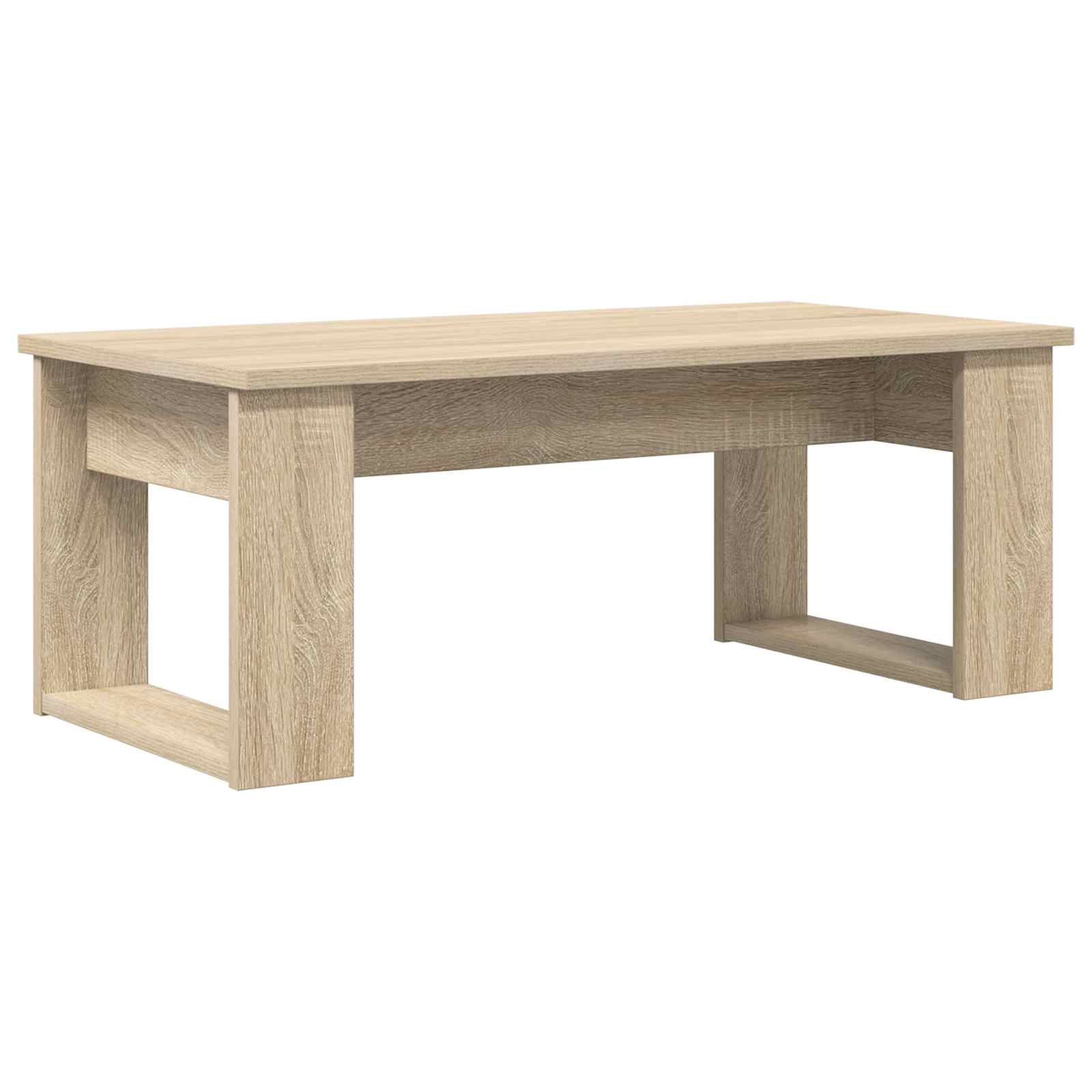 Set di Tavolini da Caffè 2 pcs Rovere Sonoma Legno multistrato