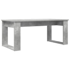 Set di Tavolini da Caffè 2 pcs Grigio cemento Legno multistrato
