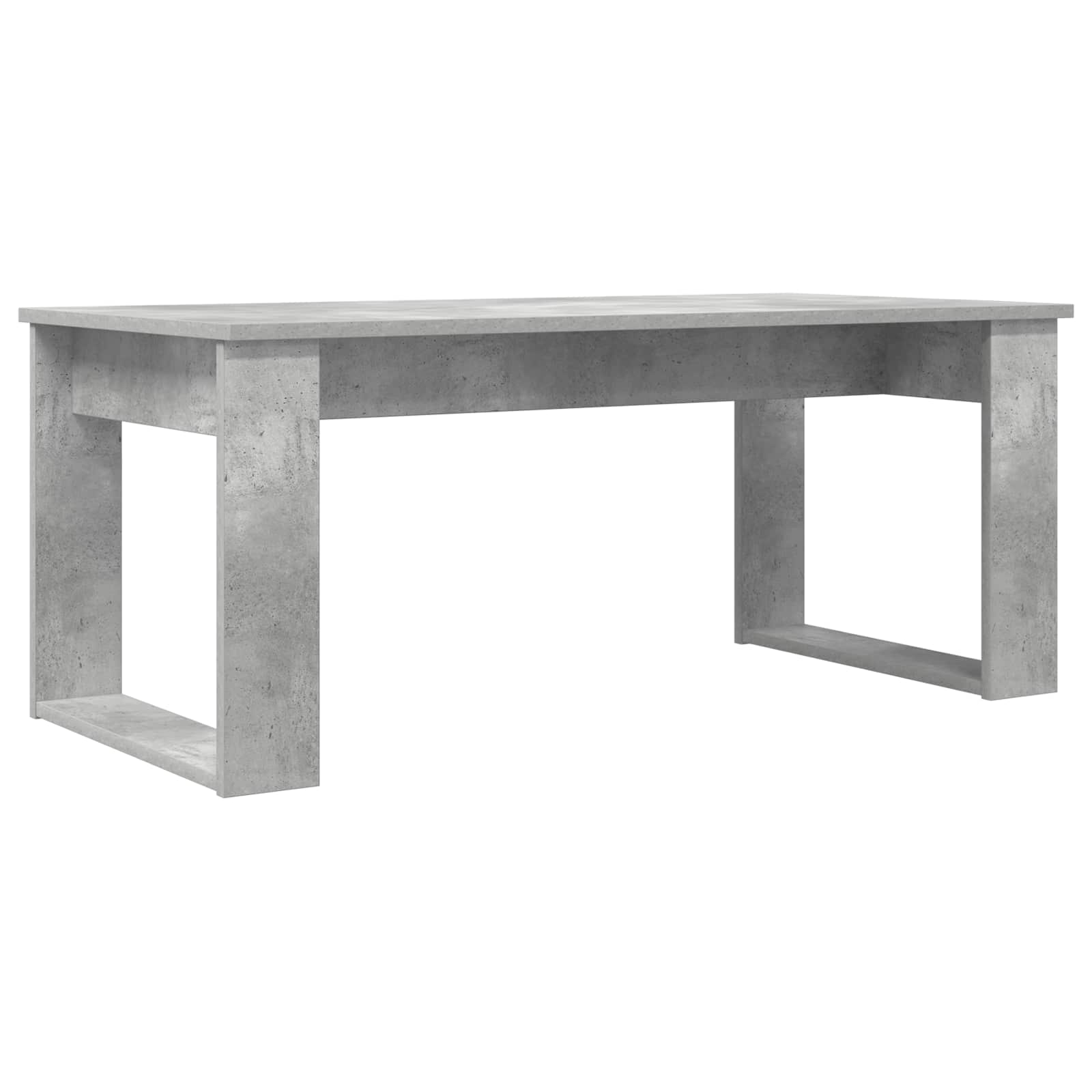 Set di Tavolini da Caffè 2 pcs Grigio cemento Legno multistrato