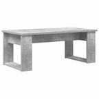 Set di Tavolini da Caffè 2 pcs Grigio cemento Legno multistrato