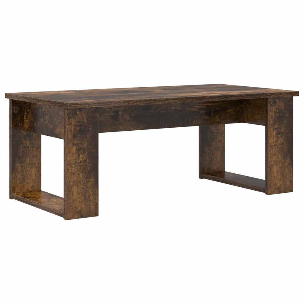 Set di Tavolini da Caffè 2 pcs Rovere fumé Legno multistrato