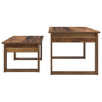 Set di Tavolini da Caffè 2 pcs Legno vecchio Legno multistrato