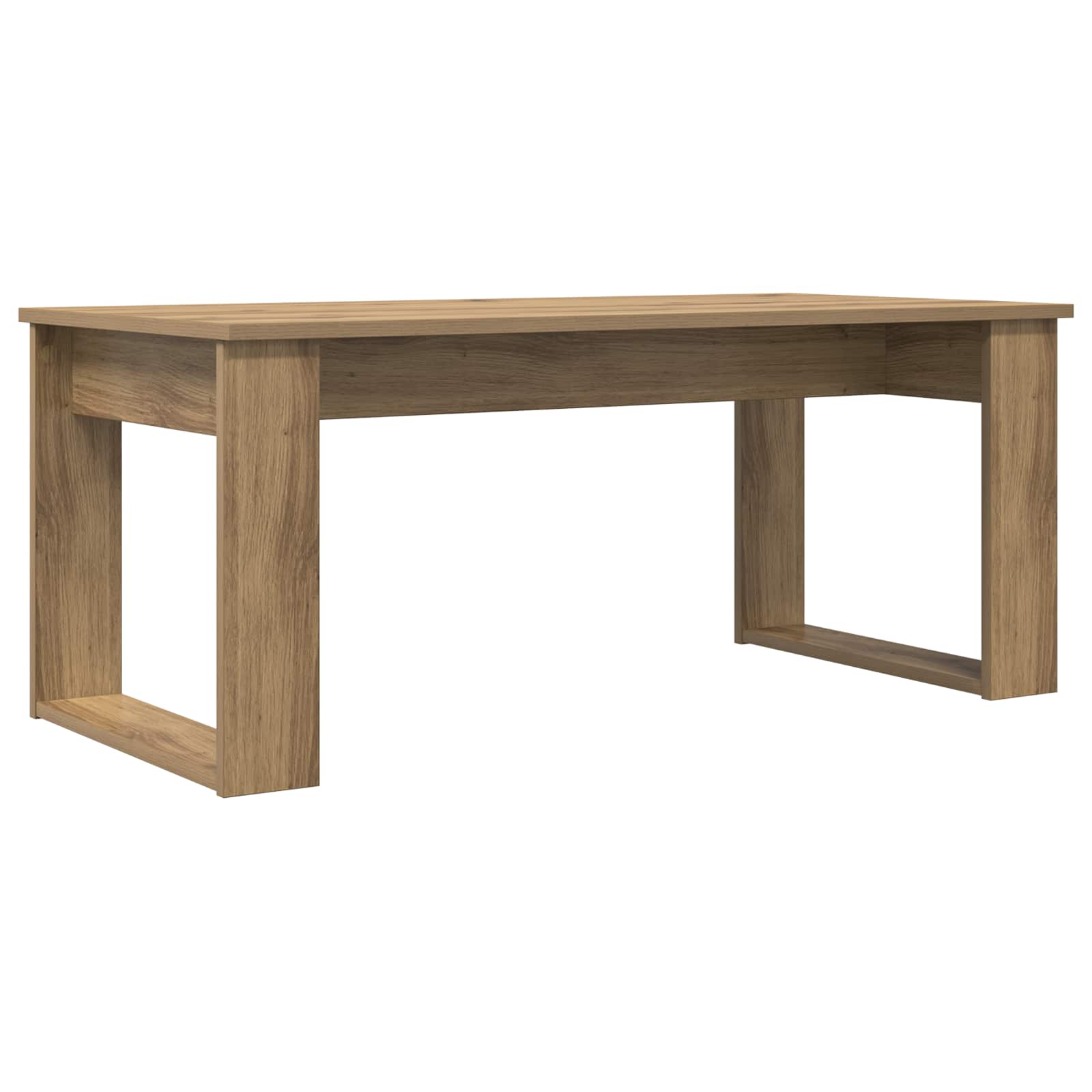 Set di Tavolini da Caffè 2 pcs Rovere artigianale
