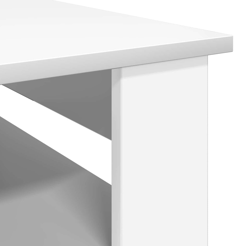 Tavolino da salotto Bianco 64 x 54 x 44 cm Legno multistrato