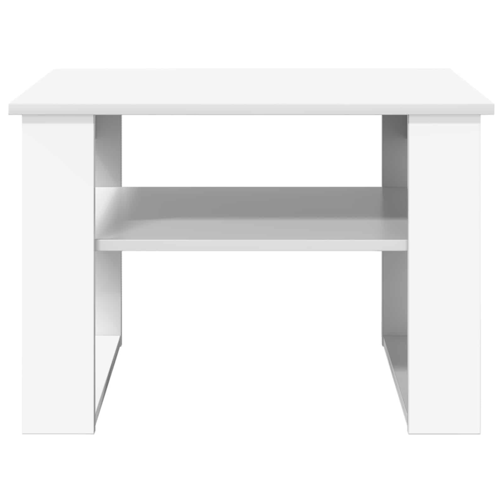 Tavolino da salotto Bianco 64 x 54 x 44 cm Legno multistrato