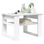 Tavolino da salotto Bianco 64 x 54 x 44 cm Legno multistrato