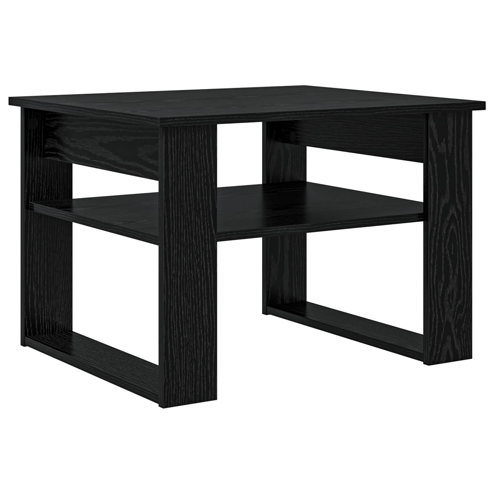 Tavolino da salotto Rovere Nero 64 x 54 x 44 cm