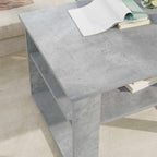 Tavolino da salotto Grigio cemento 64 x 54 x 44 cm