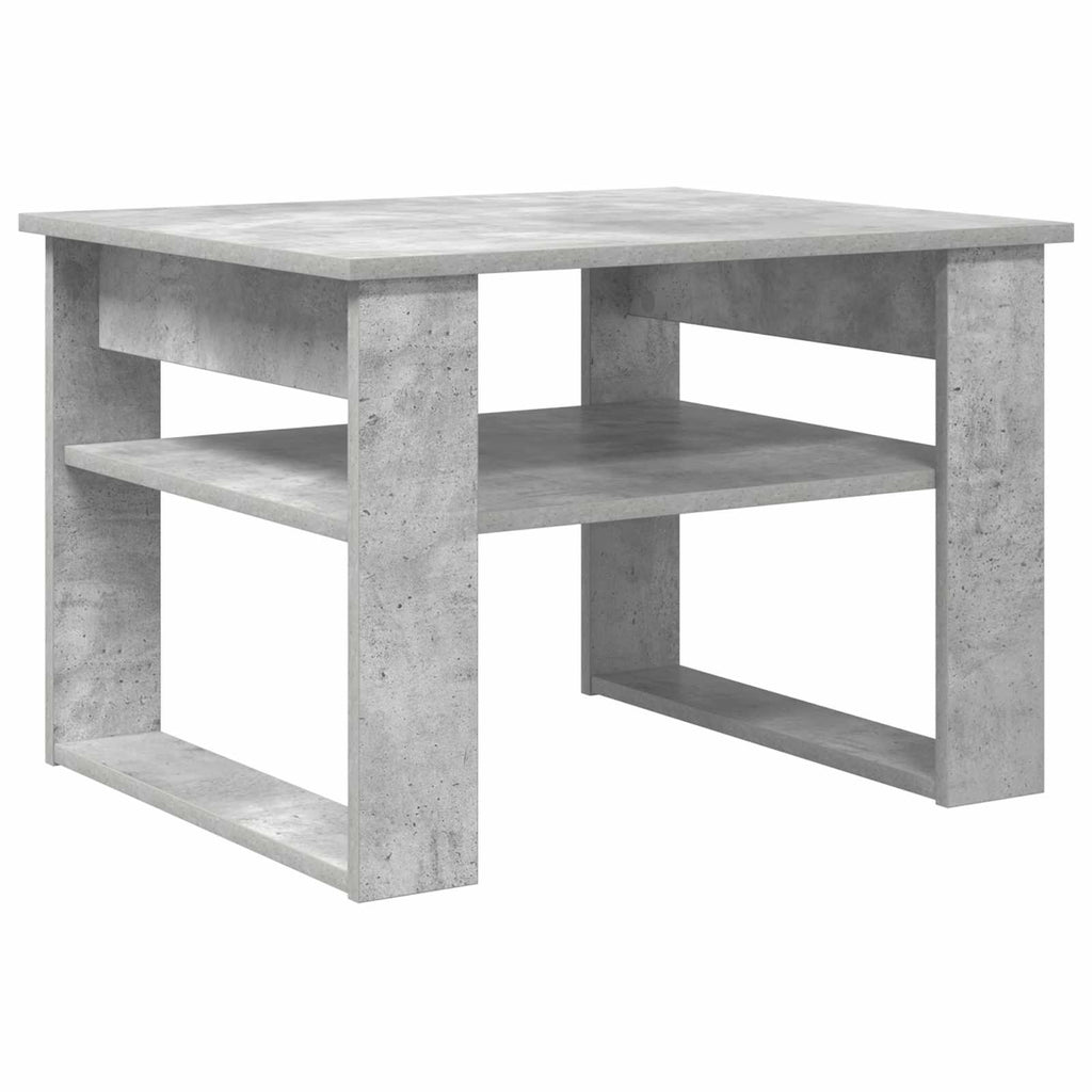 Tavolino da salotto Grigio cemento 64 x 54 x 44 cm