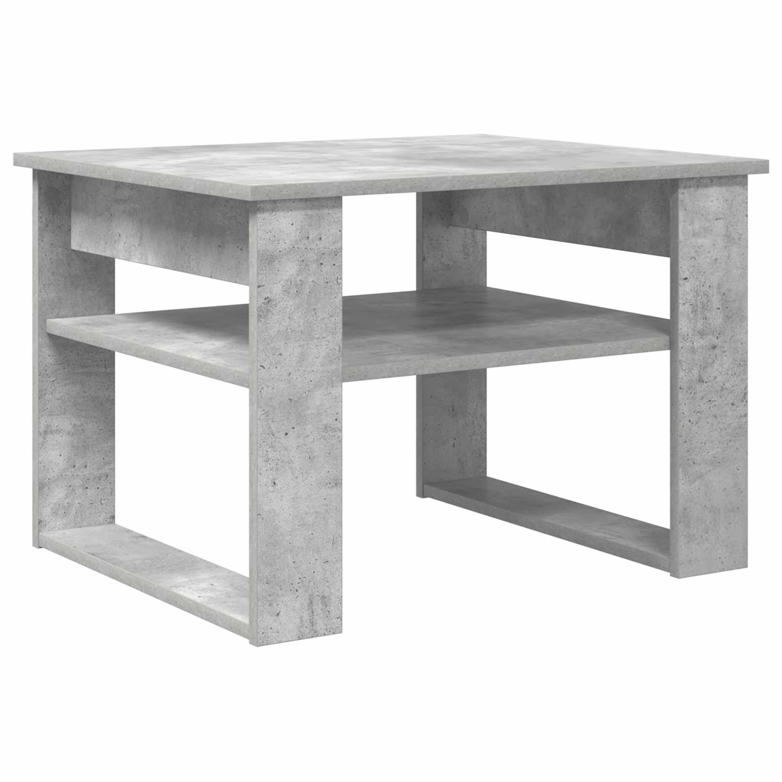 Tavolino da salotto Grigio cemento 64 x 54 x 44 cm