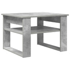 Tavolino da salotto Grigio cemento 64 x 54 x 44 cm