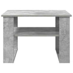 Tavolino da salotto Grigio cemento 64 x 54 x 44 cm