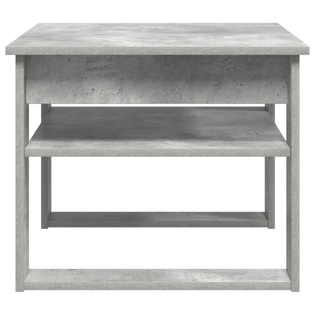 Tavolino da salotto Grigio cemento 64 x 54 x 44 cm