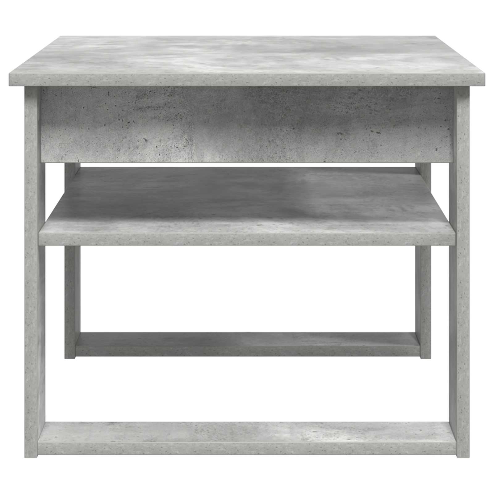 Tavolino da salotto Grigio cemento 64 x 54 x 44 cm