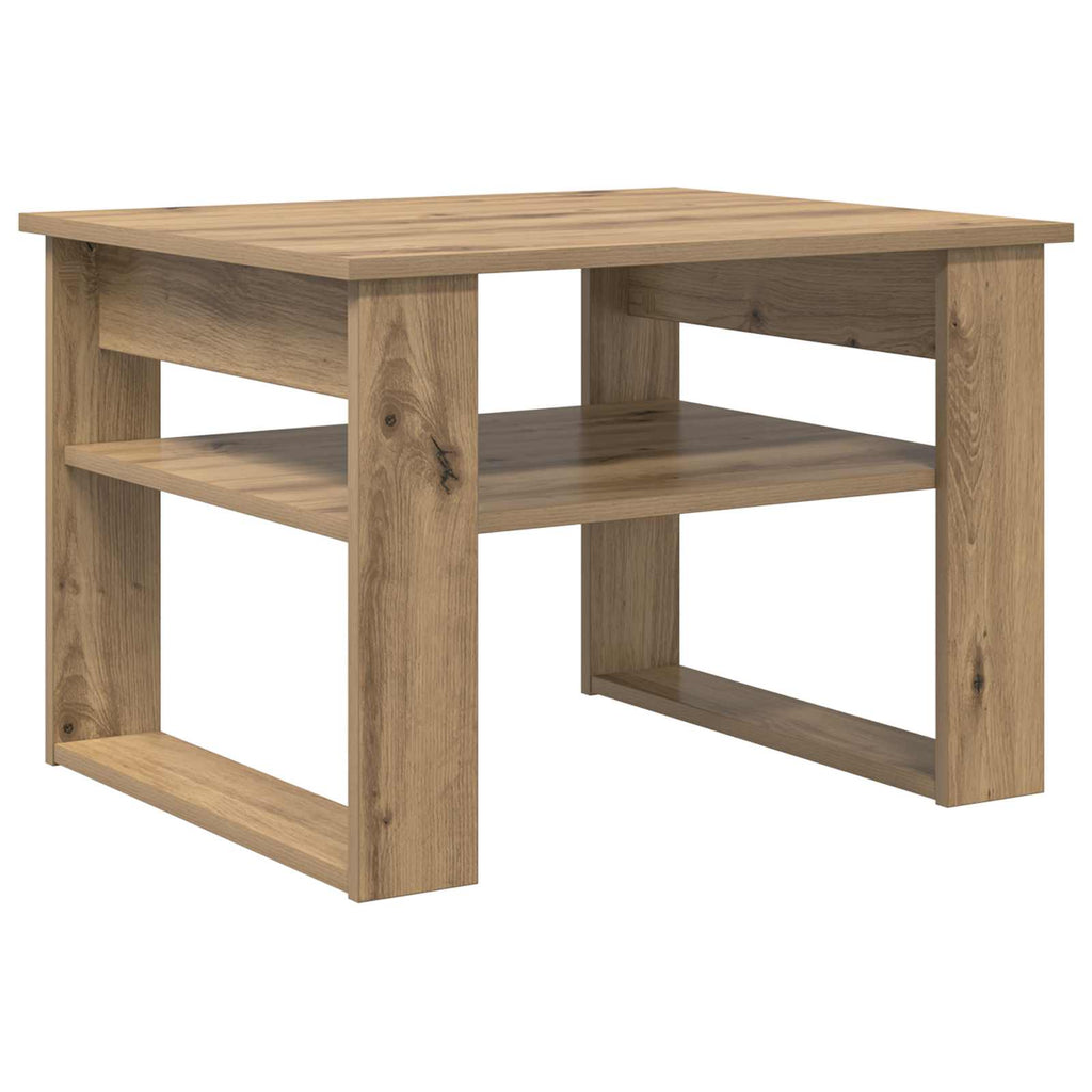 Tavolino da salotto Rovere artigianale 64 x 54 x 44 cm