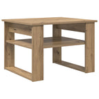 Tavolino da salotto Rovere artigianale 64 x 54 x 44 cm