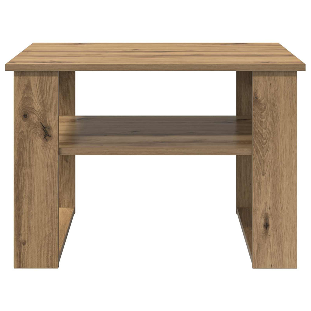 Tavolino da salotto Rovere artigianale 64 x 54 x 44 cm