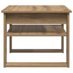 Tavolino da salotto Rovere artigianale 64 x 54 x 44 cm