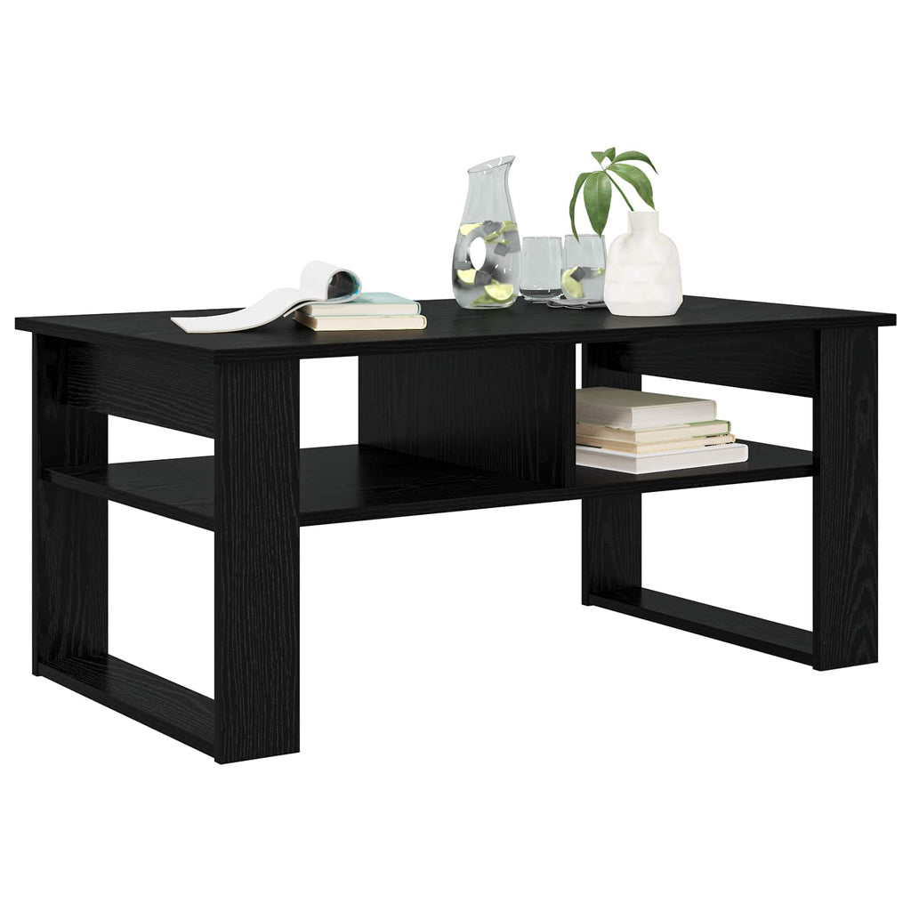 Tavolino da salotto Rovere Nero 96 x 54 x 44 cm