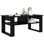 Tavolino da salotto Rovere Nero 96 x 54 x 44 cm