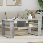 Tavolino da salotto Grigio cemento 96 x 54 x 44 cm