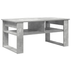 Tavolino da salotto Grigio cemento 96 x 54 x 44 cm