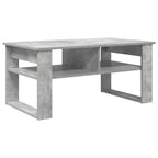 Tavolino da salotto Grigio cemento 96 x 54 x 44 cm
