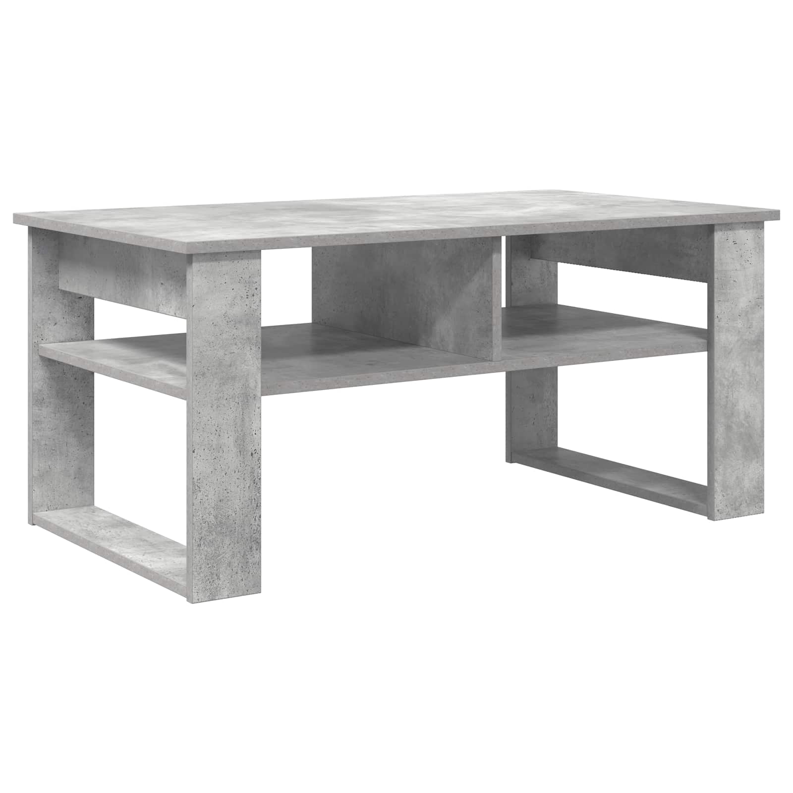 Tavolino da salotto Grigio cemento 96 x 54 x 44 cm