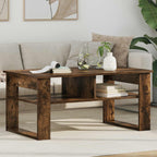 Tavolino da salotto Rovere fumé 96 x 54 x 44 cm