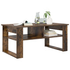 Tavolino da salotto Rovere fumé 96 x 54 x 44 cm