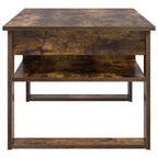 Tavolino da salotto Rovere fumé 96 x 54 x 44 cm