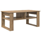 Tavolino da salotto Rovere artigianale 96 x 54 x 44 cm
