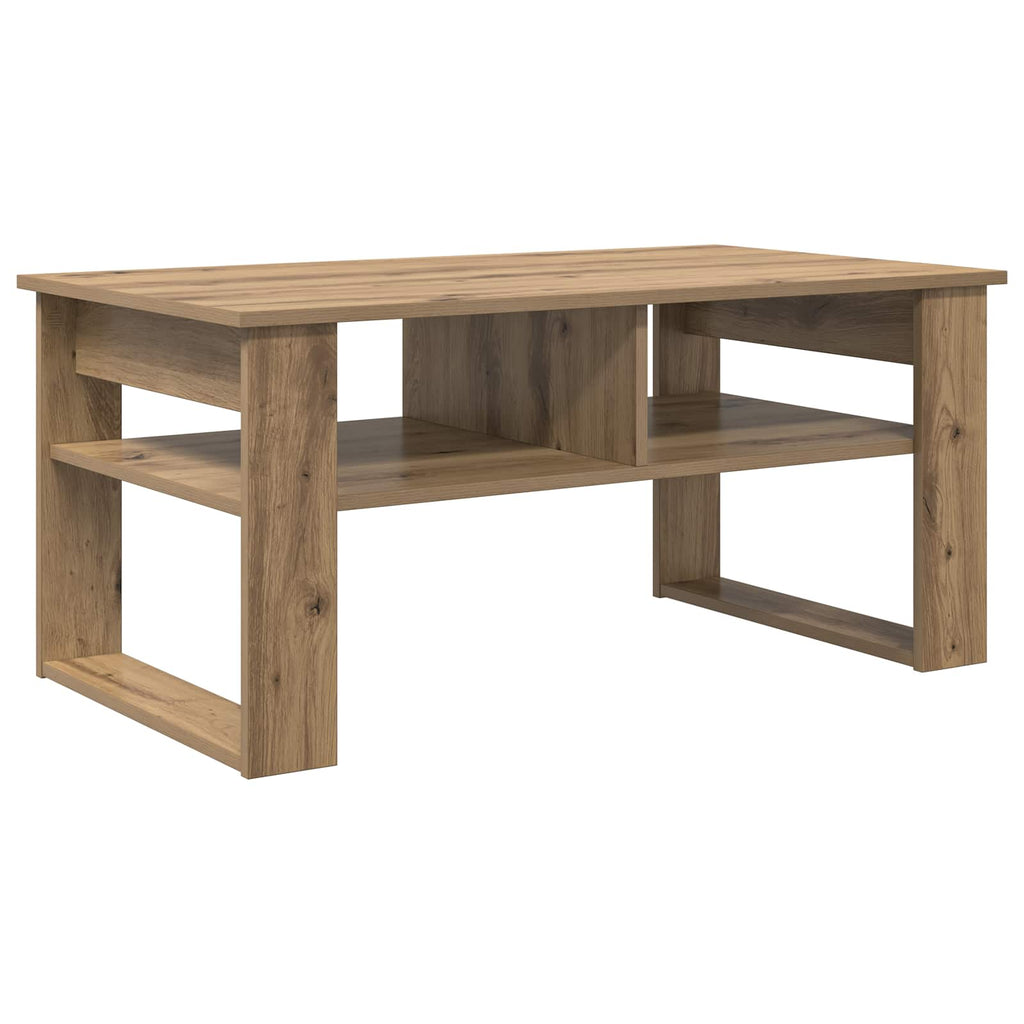 Tavolino da salotto Rovere artigianale 96 x 54 x 44 cm