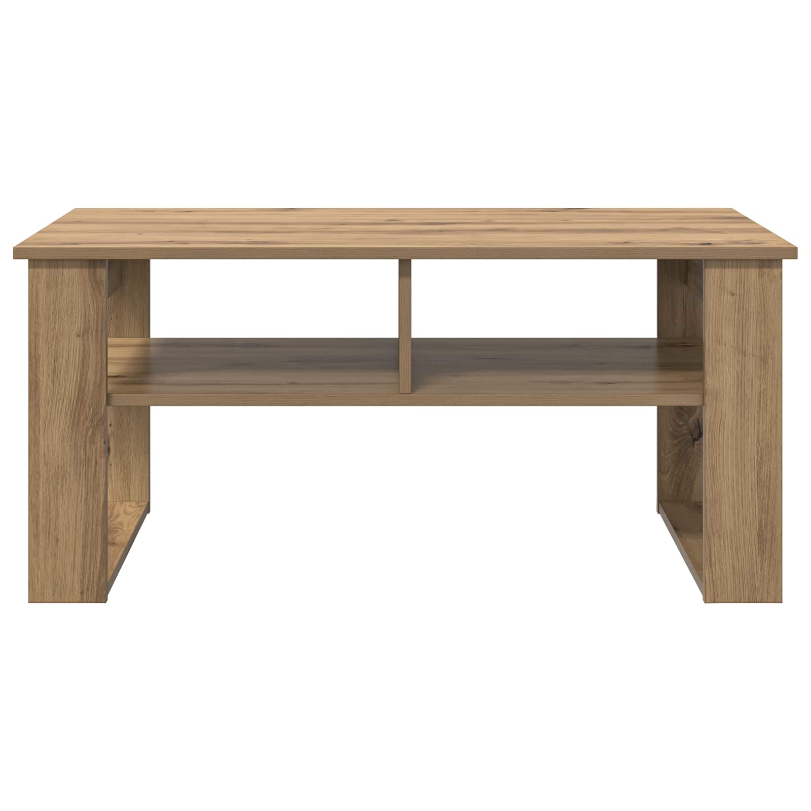 Tavolino da salotto Rovere artigianale 96 x 54 x 44 cm
