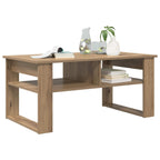 Tavolino da salotto Rovere artigianale 96 x 54 x 44 cm
