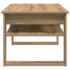 Tavolino da salotto Rovere artigianale 96 x 54 x 44 cm