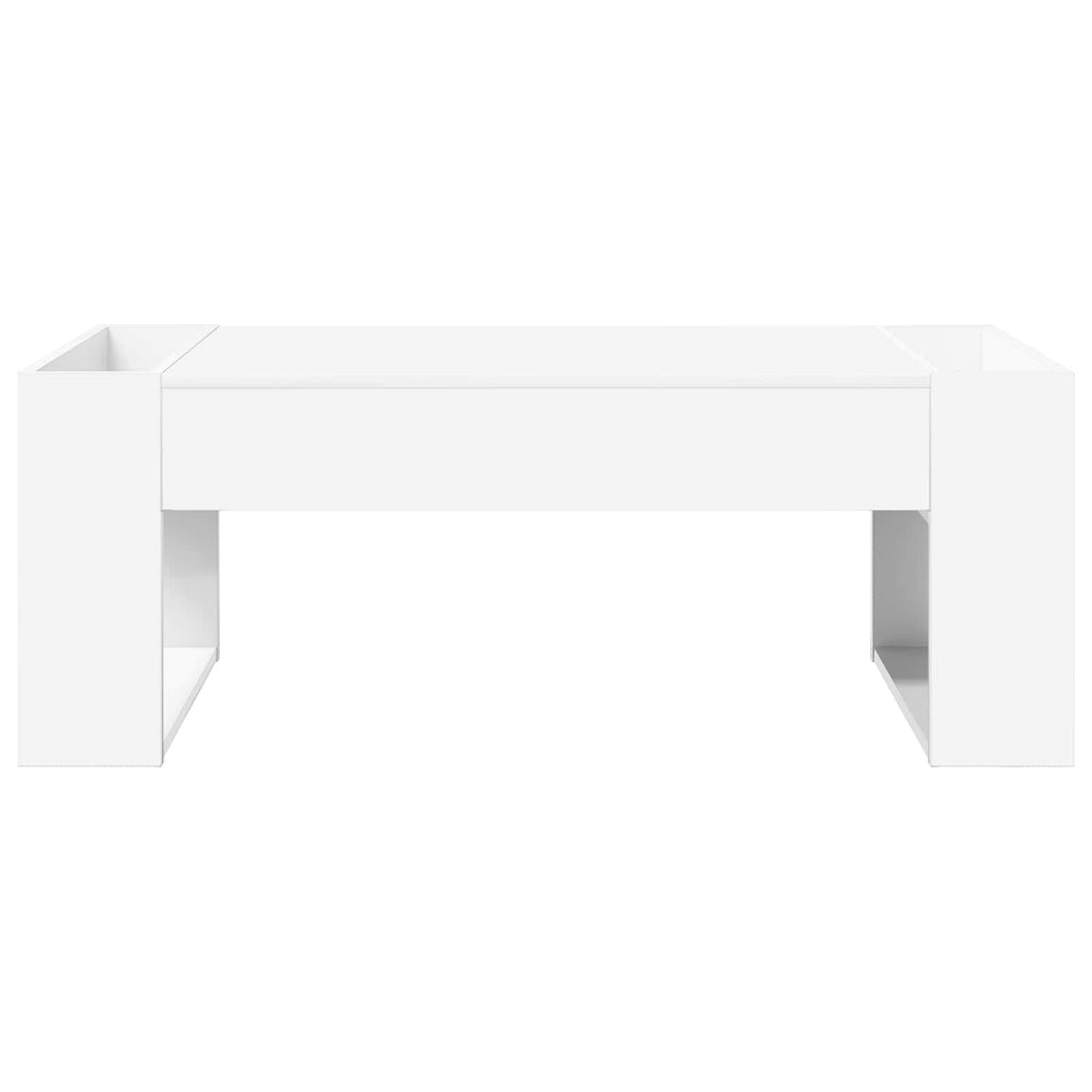 Tavolino da salotto Bianco 110 x 50 x 41 cm Legno multistrato