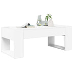 Tavolino da salotto Bianco 110 x 50 x 41 cm Legno multistrato