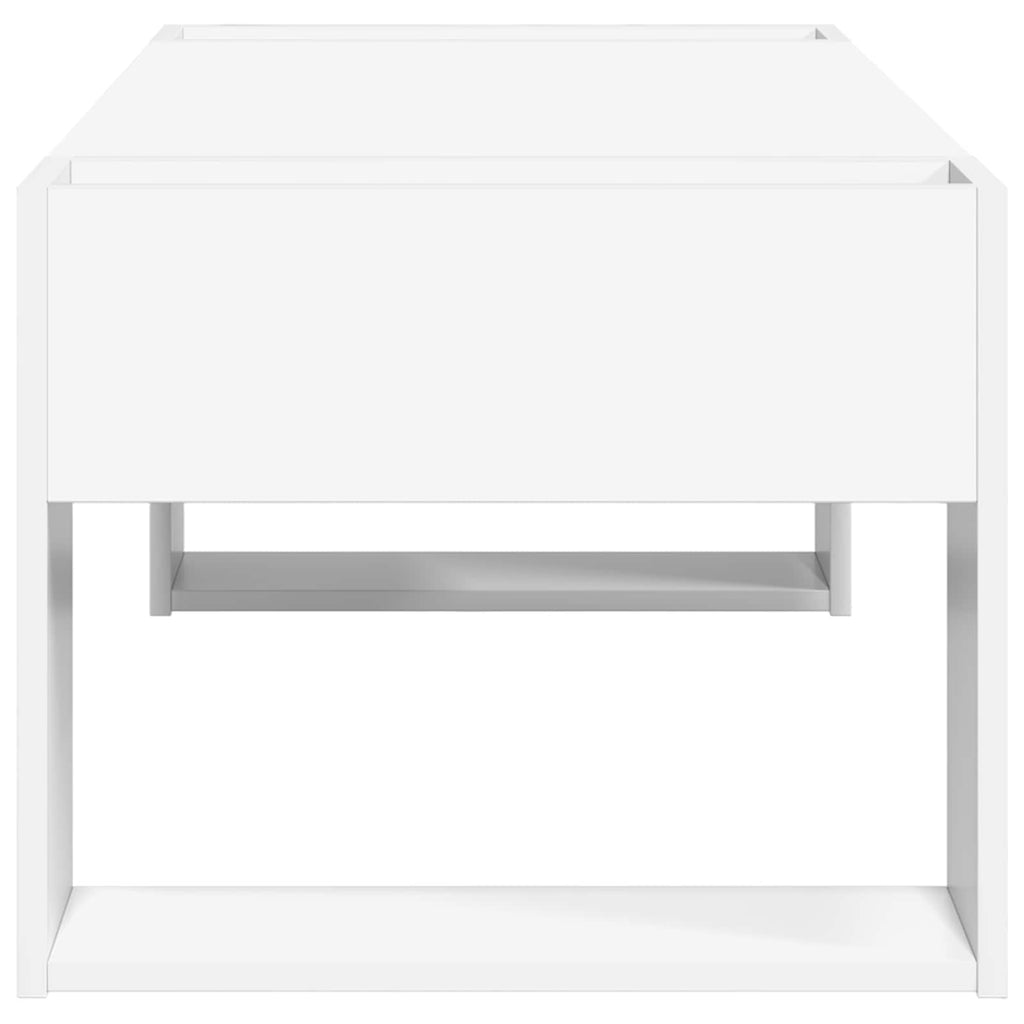Tavolino da salotto Bianco 110 x 50 x 41 cm Legno multistrato