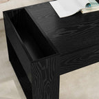 Tavolino da salotto Rovere Nero 110 x 50 x 41 cm