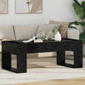 Tavolino da salotto Rovere Nero 110 x 50 x 41 cm