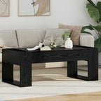 Tavolino da salotto Rovere Nero 110 x 50 x 41 cm