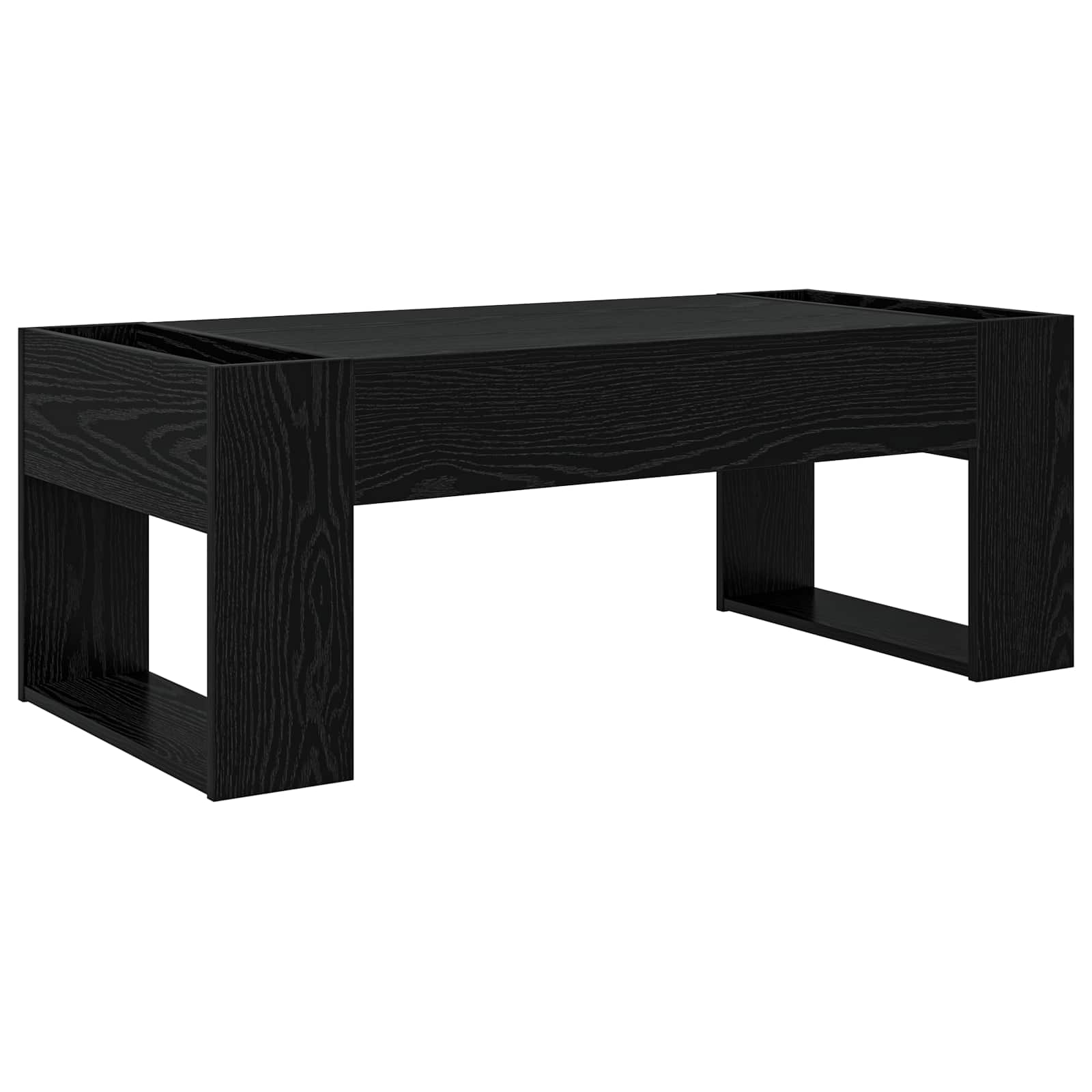 Tavolino da salotto Rovere Nero 110 x 50 x 41 cm