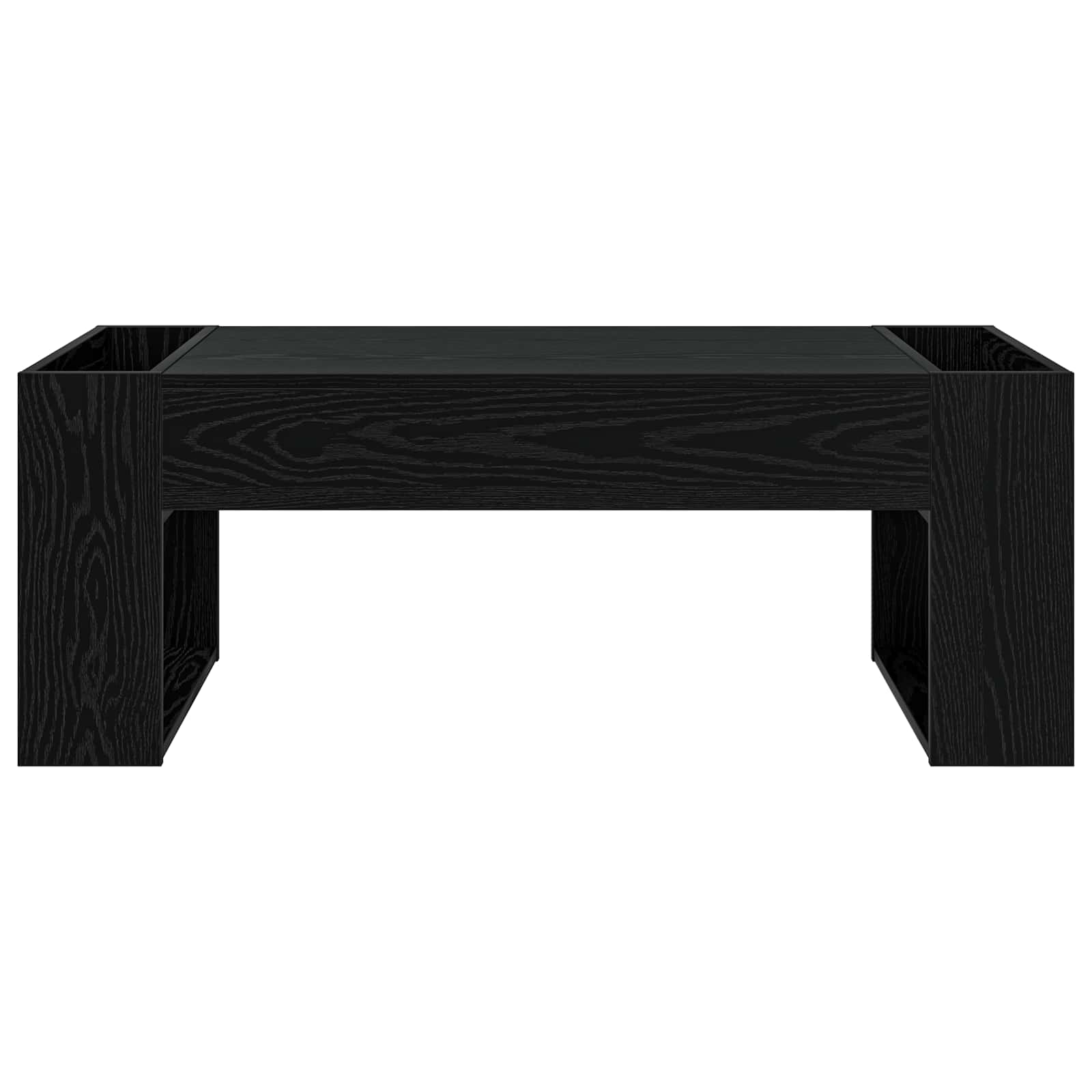 Tavolino da salotto Rovere Nero 110 x 50 x 41 cm
