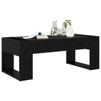 Tavolino da salotto Rovere Nero 110 x 50 x 41 cm