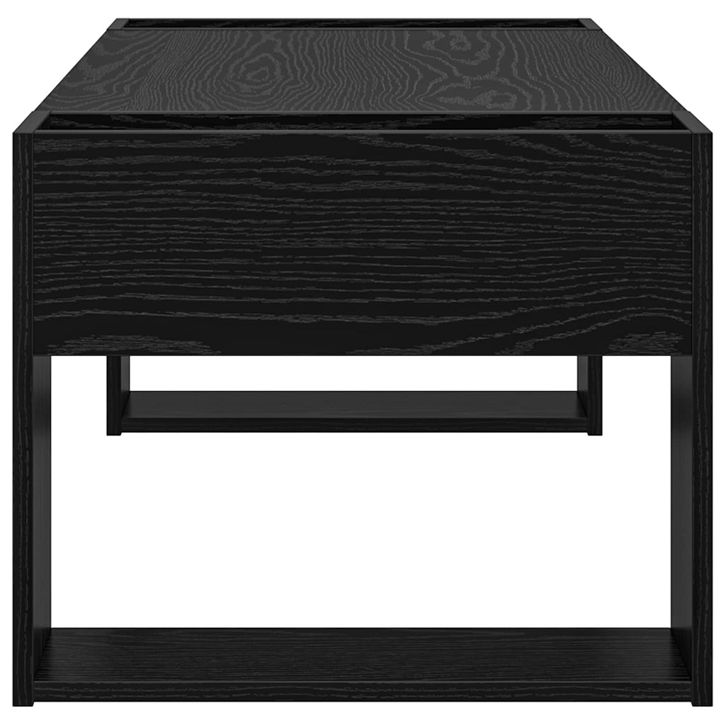 Tavolino da salotto Rovere Nero 110 x 50 x 41 cm