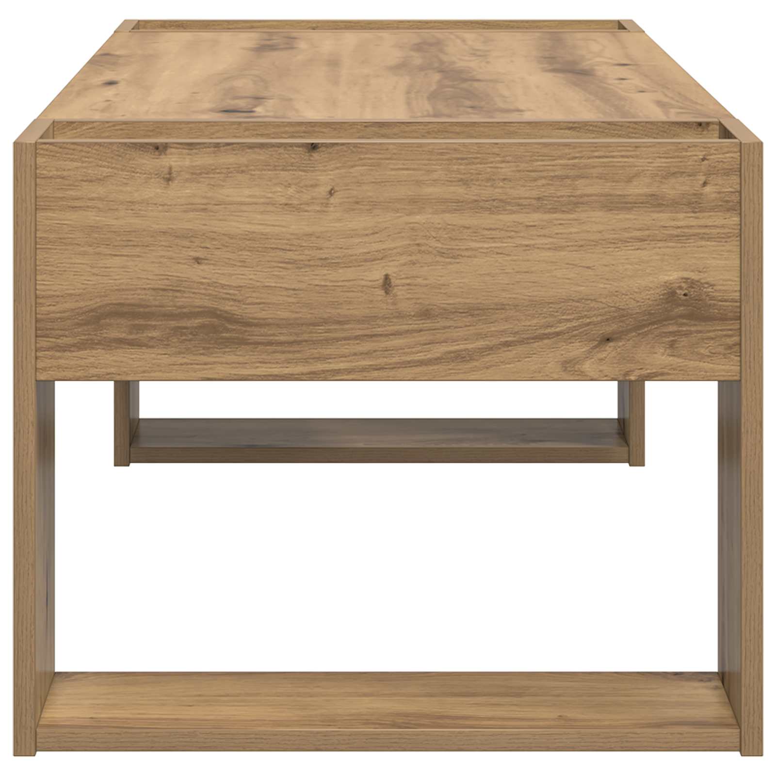 Tavolino da salotto Rovere artigianale 110 x 50 x 41 cm