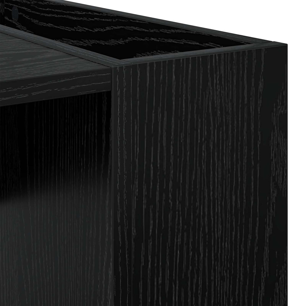 Tavolino da salotto Rovere Nero 95 x 50 x 34 cm
