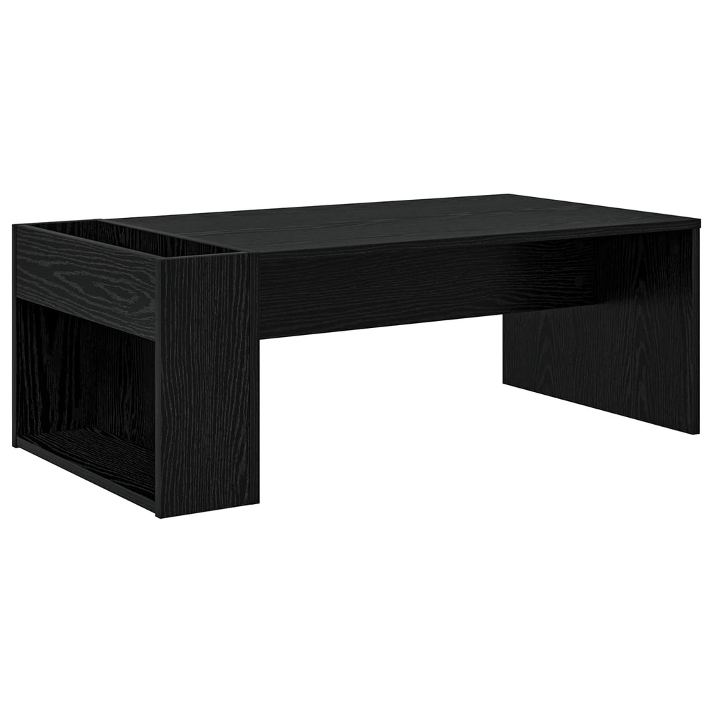 Tavolino da salotto Rovere Nero 95 x 50 x 34 cm