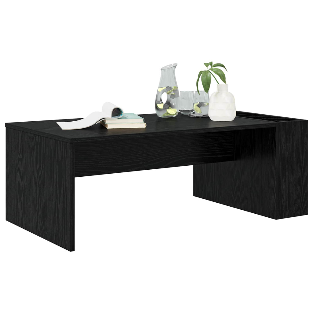 Tavolino da salotto Rovere Nero 95 x 50 x 34 cm